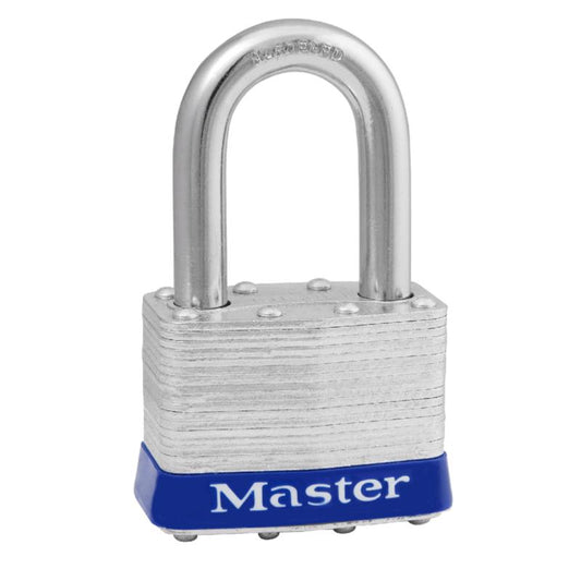 Master Lock 1-1/2 in. H X 2 in. W Steel Pin Tumbler Exterior Padlock