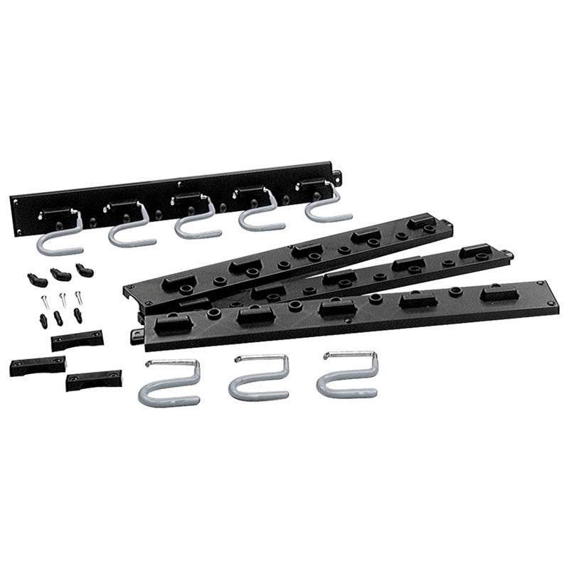 Crawford Black Plastic Rack 12 lb. cap. 1 pk