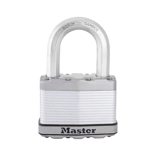 Master Lock Magnum 2 in. H X 1-1/4 in. W X 2-1/2 in. L Steel Dual Ball Bearing Locking Weather-Resis