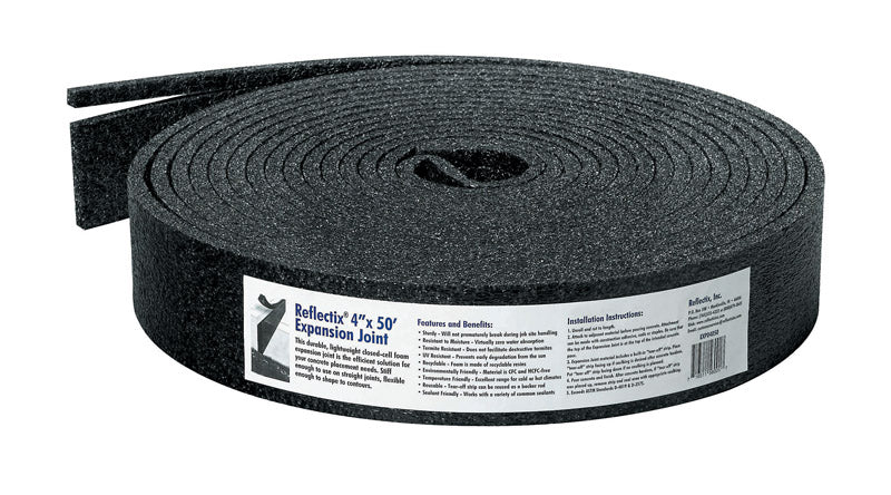 Reflectix 4 in. W X 50 ft. L X 1/2 in. Reflective Expansion Joint Roll 50 sq ft