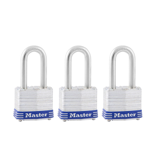 Master Lock 3-3/16 in. H X 1-9/16 in. W X 27/32 in. L Steel 4-Pin Cylinder Exterior Padlock