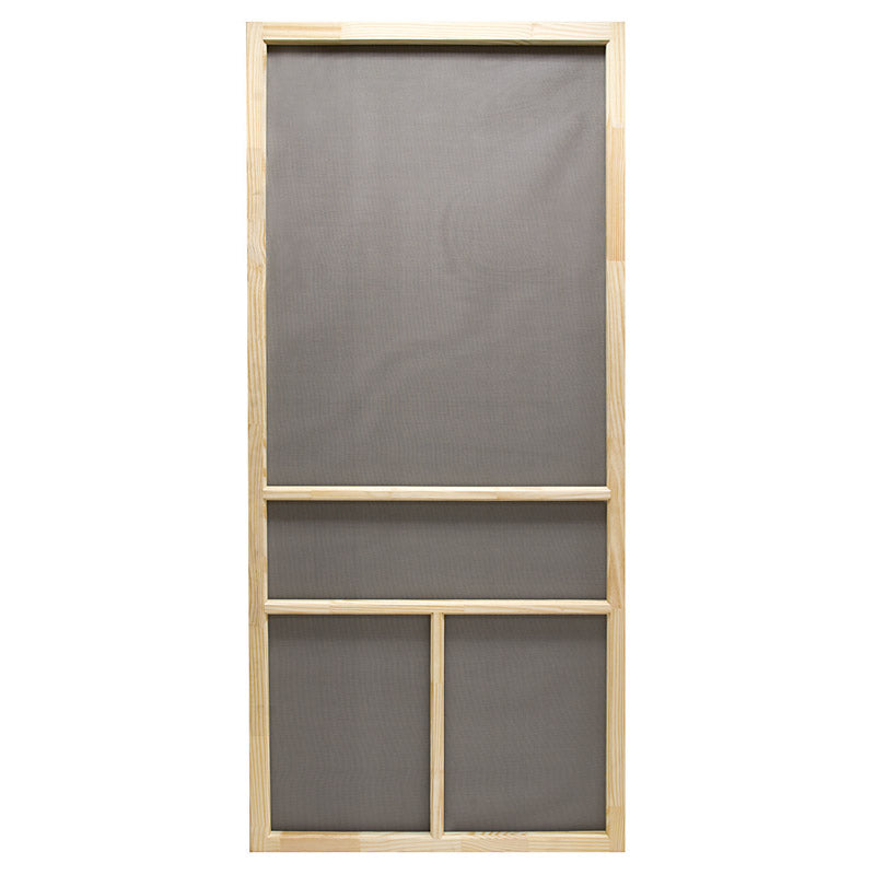 Precision 80-1/2 in. H X 32 in. W Dogwood Natural Wood Wood Screen Door