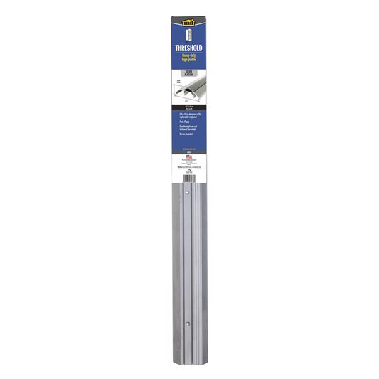 M-D Building Products 1.125 in. H X 3.75 in. W X 36 in. L Aluminum Deluxe High Threshold Silver