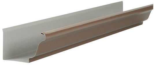 Amerimax 3.5 in. H X 5 in. W X 120 in. L Brown Aluminum K Gutter