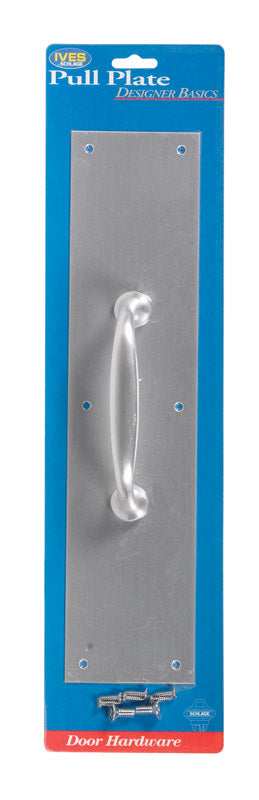 H.B. Ives 15 in. L Aluminum Aluminum Pull Plate