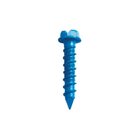 Tapcon 1/4 in. D X 1-3/4 in. L Steel Hex Head Concrete Screw Anchor 75 pk