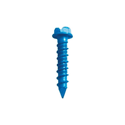 Tapcon 3/16 in. D X 2-3/4 in. L Steel Hex Head Concrete Screw Anchor 75 pk