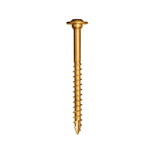 GRK Fasteners 5/16 in. X 2-1/2 in. L Star Washer Head Self Tapping Structural Screws