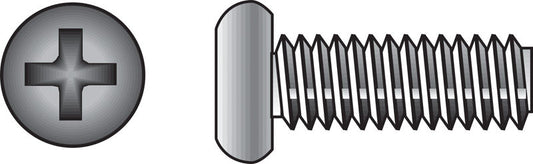 HILLMAN No. 1/4-20 X 3/4 in. L Phillips Pan Head Stainless Steel Machine Screws 100 pk