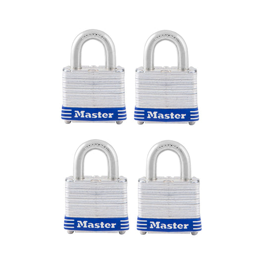 Master Lock 1-5/16 in. H X 1-5/8 in. W X 1-1/2 in. L Steel Double Locking Exterior Padlock