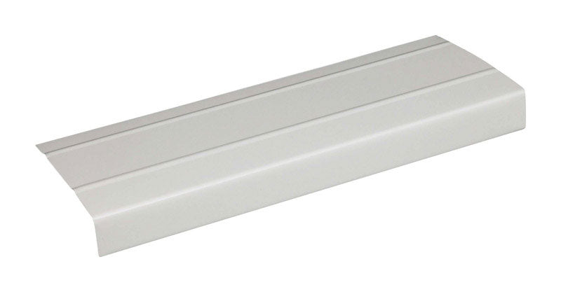 Amerimax 6 in. W X 12 ft. L Aluminum Fascia Trim White