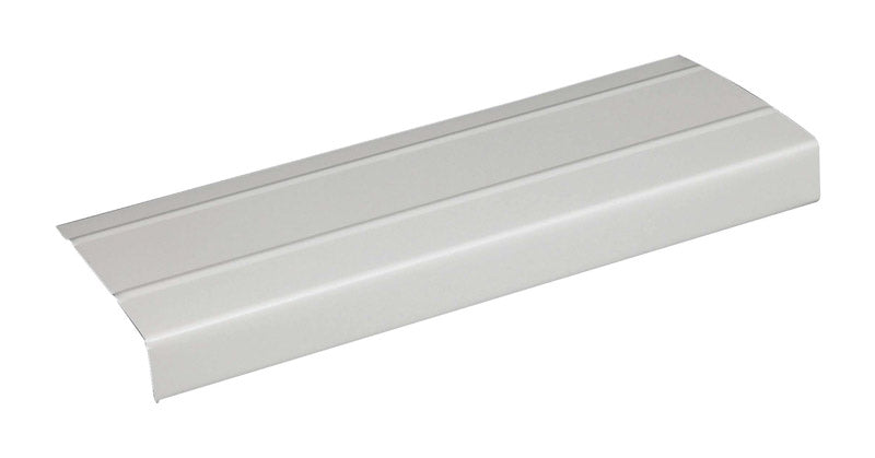 Amerimax 8 in. W X 12 ft. L Aluminum Fascia Trim White