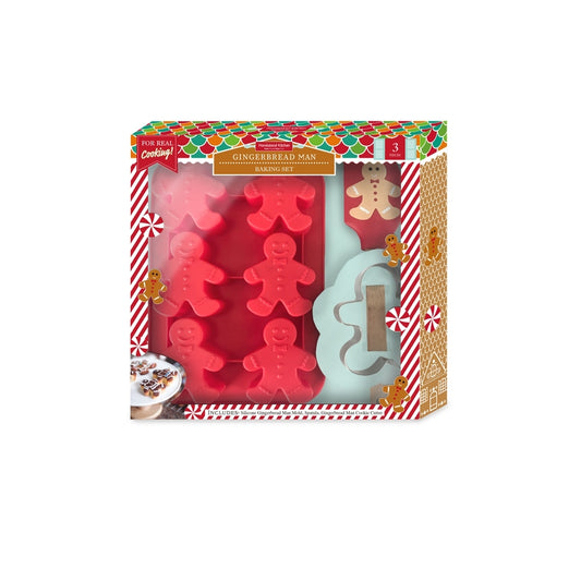 Handstand Kitchen Gingerbread Man Bake Set