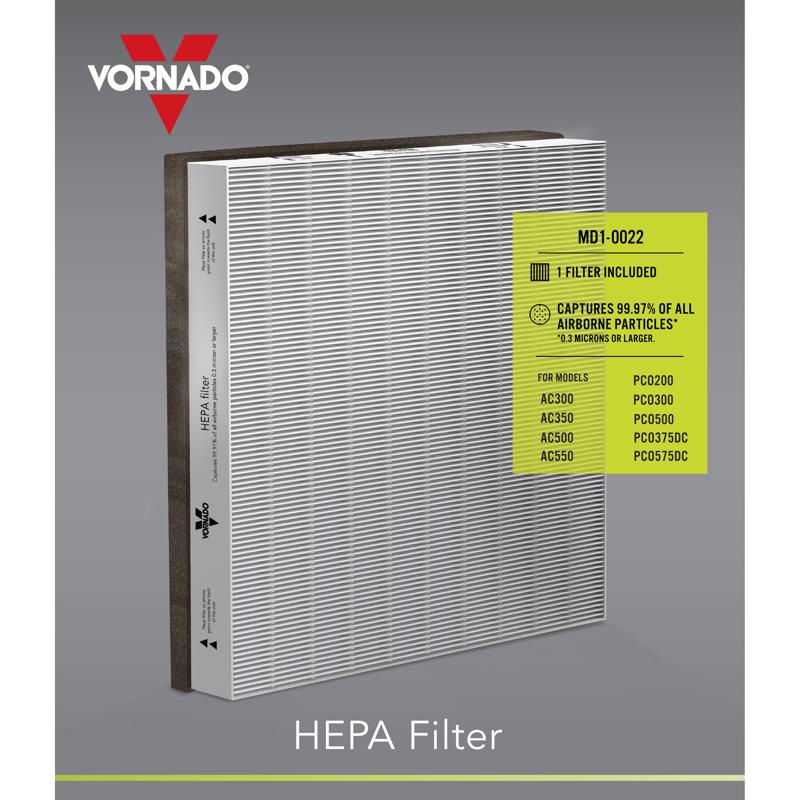 Vornado AC300, AC350, AC500, AC550, PCO200, PCO300, PCO375DC, PCO500, PCO575DC 12 in. H X 10 in. W R