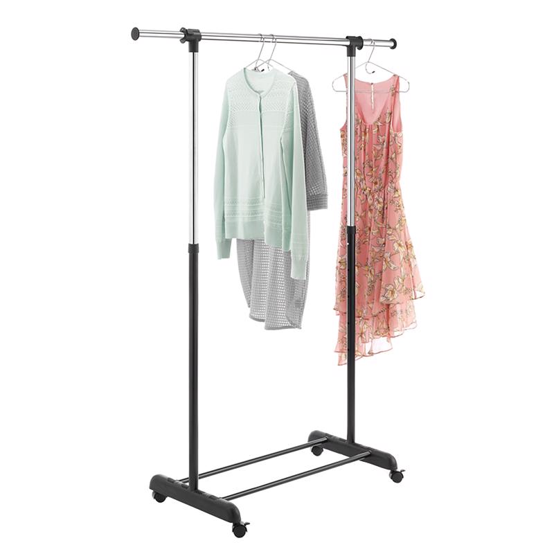 Whitmor 64.5 in. H X 17.3 in. W X 47.62 in. L Metal Garment Rack