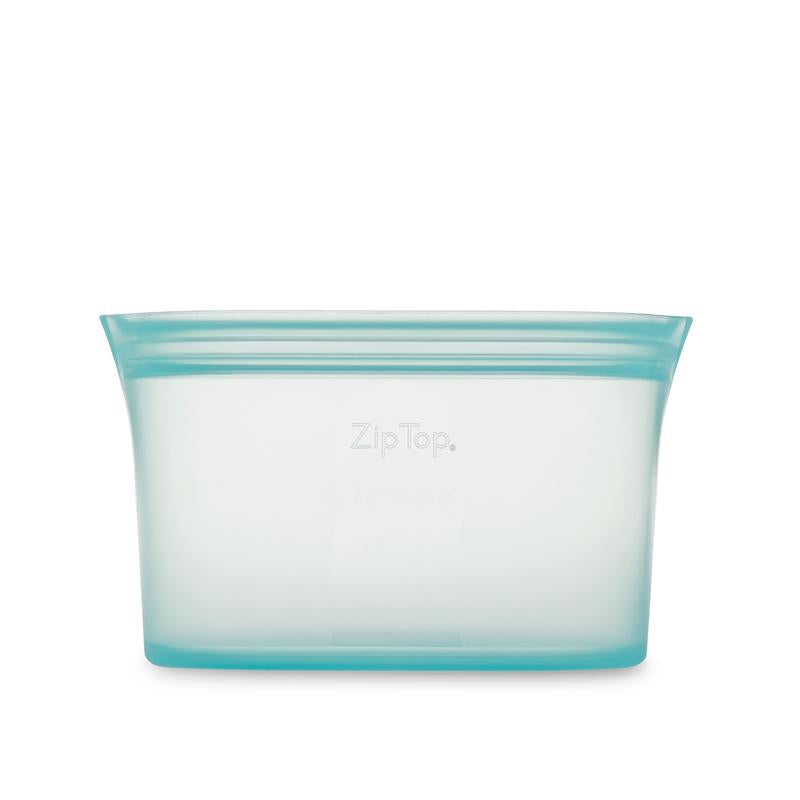 Zip Top 24 oz Teal Food Storage 1 pk