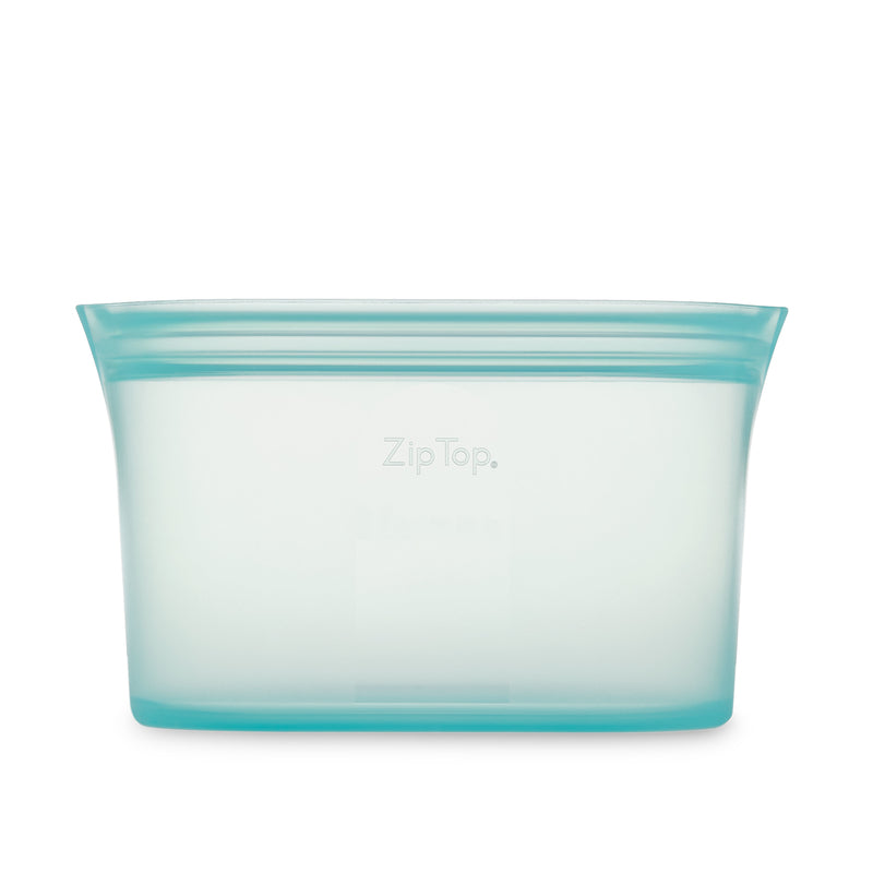 Zip Top 32 oz Teal Food Storage 1 pk