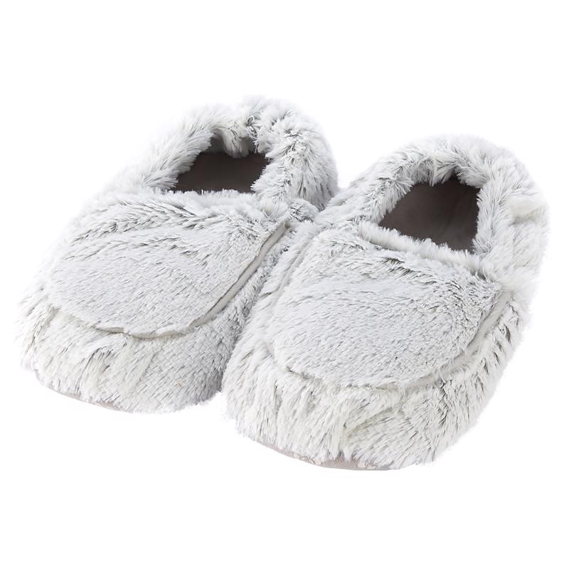 Warmies Marshmallow Slippers Gray