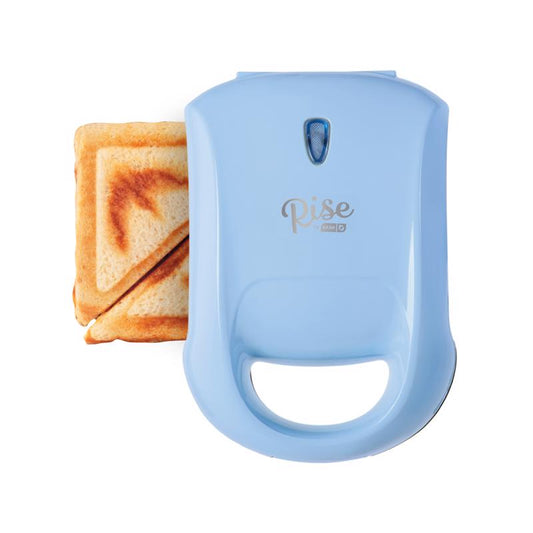 Rise by Dash Sky Blue Metal Nonstick Surface Sandwich Maker