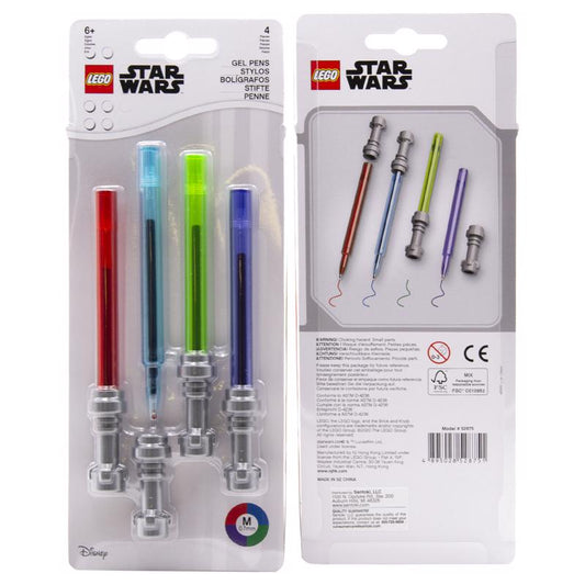 LEGO Star Wars Assorted Gel Pen 4 pk