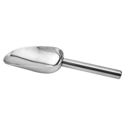 Final Touch Silver Stainless Steel Ice Scoop