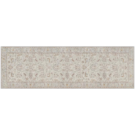 Gel Pro NeverMove 24 in. W X 76 in. L Beige Jordan Oatmeal Polyester Runner Rug