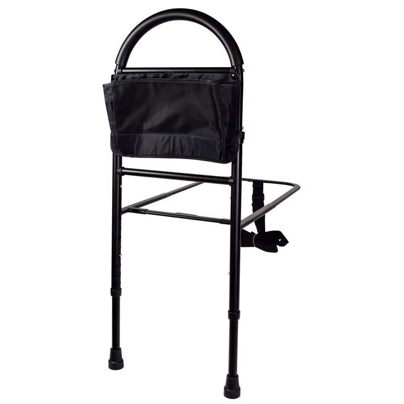 Carex Health Brands Black Bedside Rail 1 pk