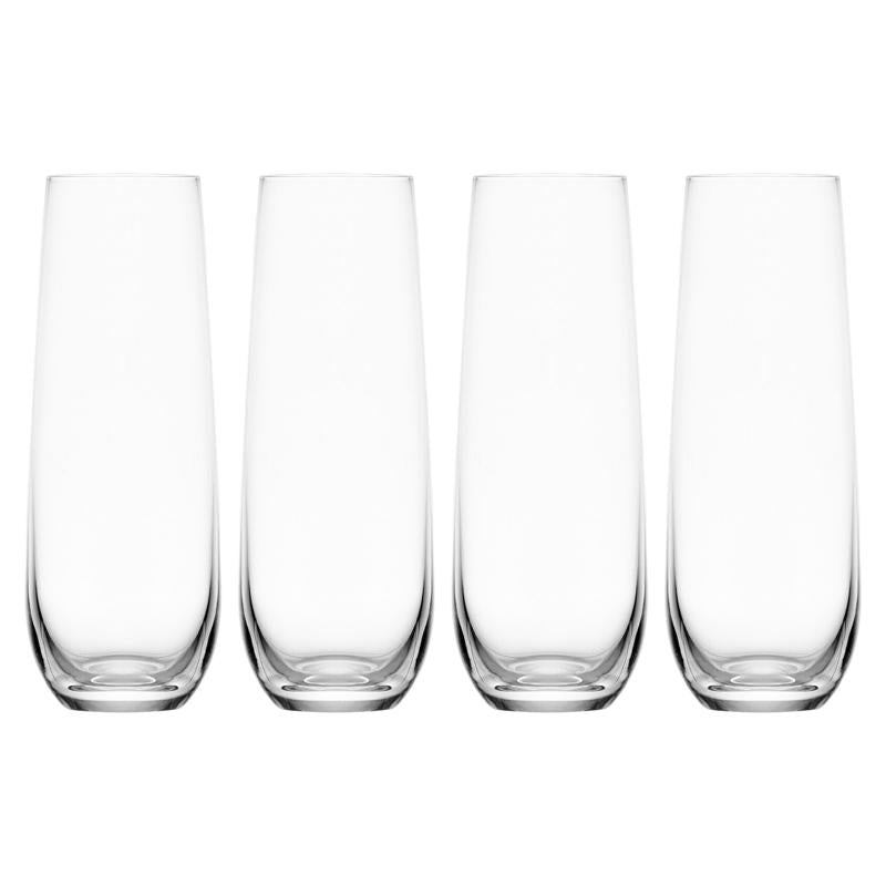 Lifetime Brands Mikasa 9.5 oz Clear Glass Lana Flute Glass