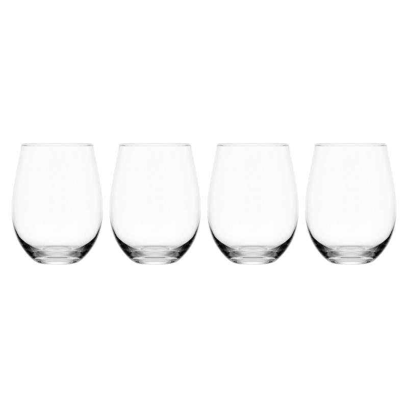 Lifetime Brands Mikasa 18 oz Clear Glass Lana Stemless Wine Glass