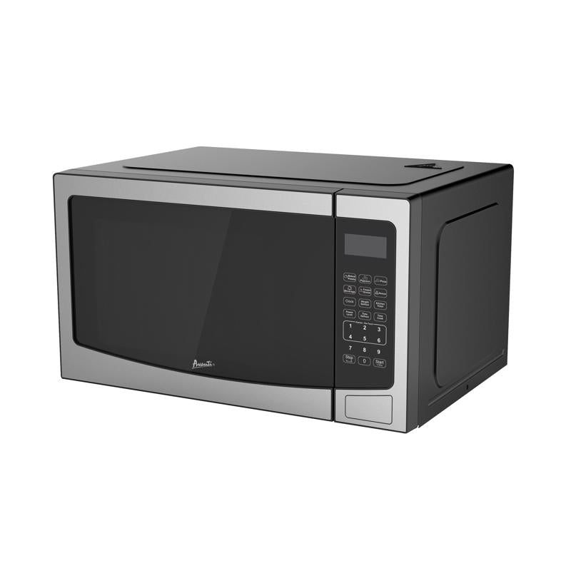 Avanti 1.1 cu ft Black/Silver Microwave 1000 W