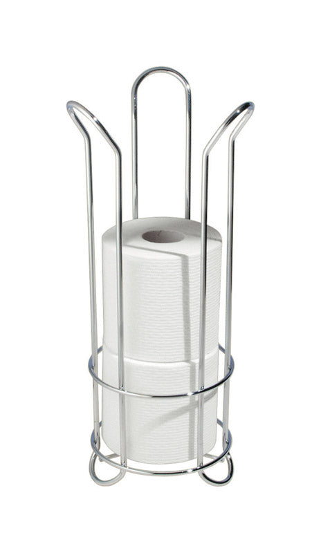 InterDesign Chrome Silver Toilet Paper Holder