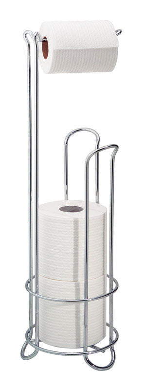 iDesign Chrome Silver Toilet Paper Holder