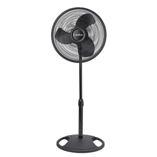 Lasko 47 in. H X 16 in. D 3 speed Oscillating Pedestal Fan