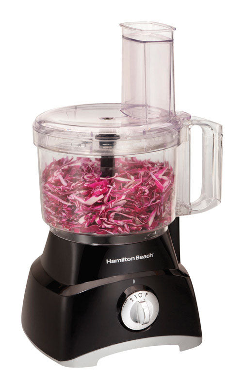 Hamilton Beach Black 64 oz Food Processor 450 W