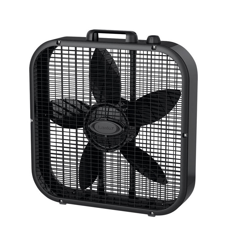 Lasko 21-3/4 in. H X 20 in. D 3 speed Box Fan