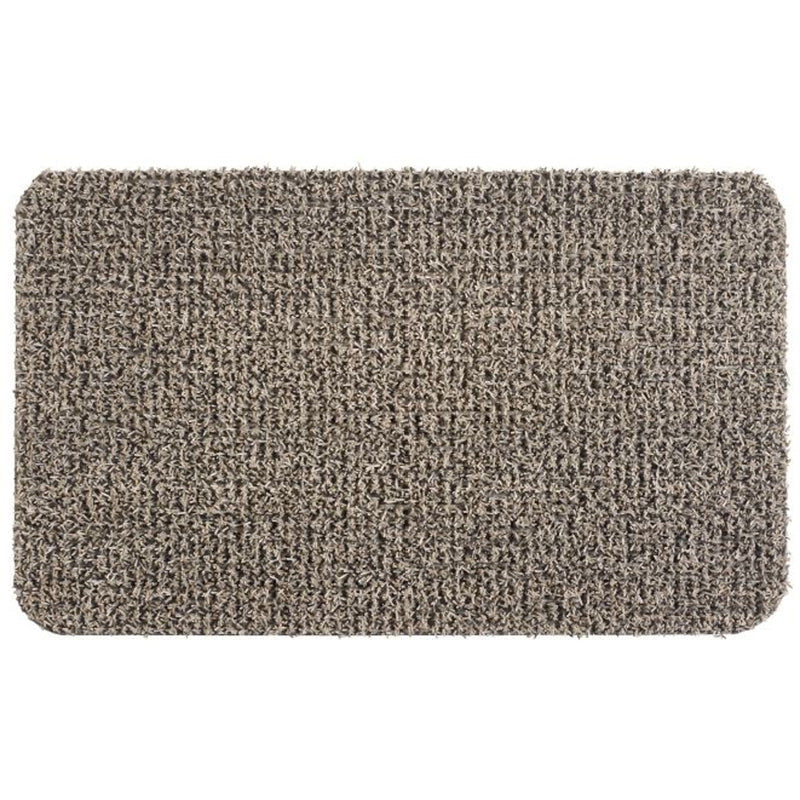 GrassWorx Clean Machine 24 in. W X 36 in. L Taupe Flair Astroturf Door Mat