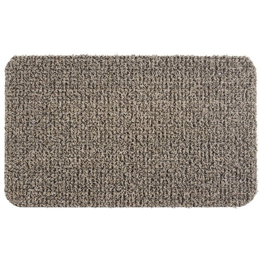 GrassWorx Clean Machine 24 in. W X 36 in. L Taupe Flair Astroturf Door Mat