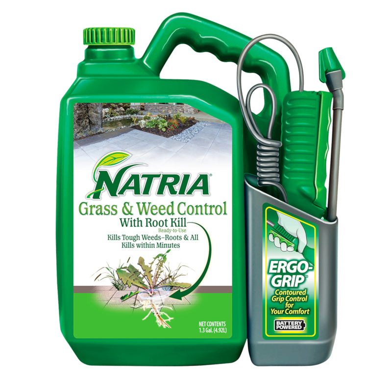 NATRIA Ready-to-Use Weed and Grass Killer RTU Liquid 1.3 gal