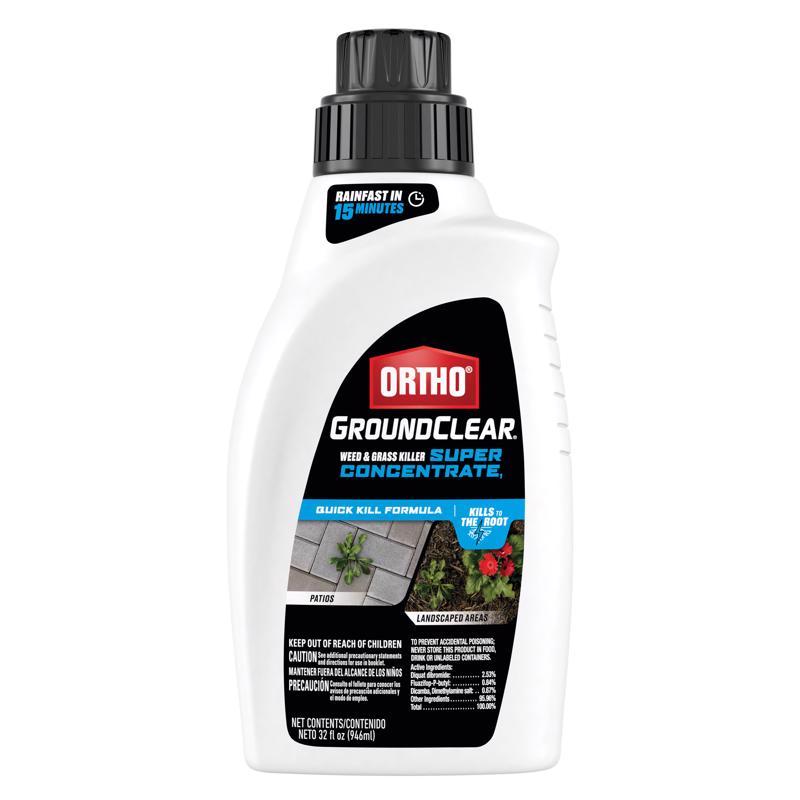 Ortho GroundClear Weed and Grass Killer Concentrate 32 oz