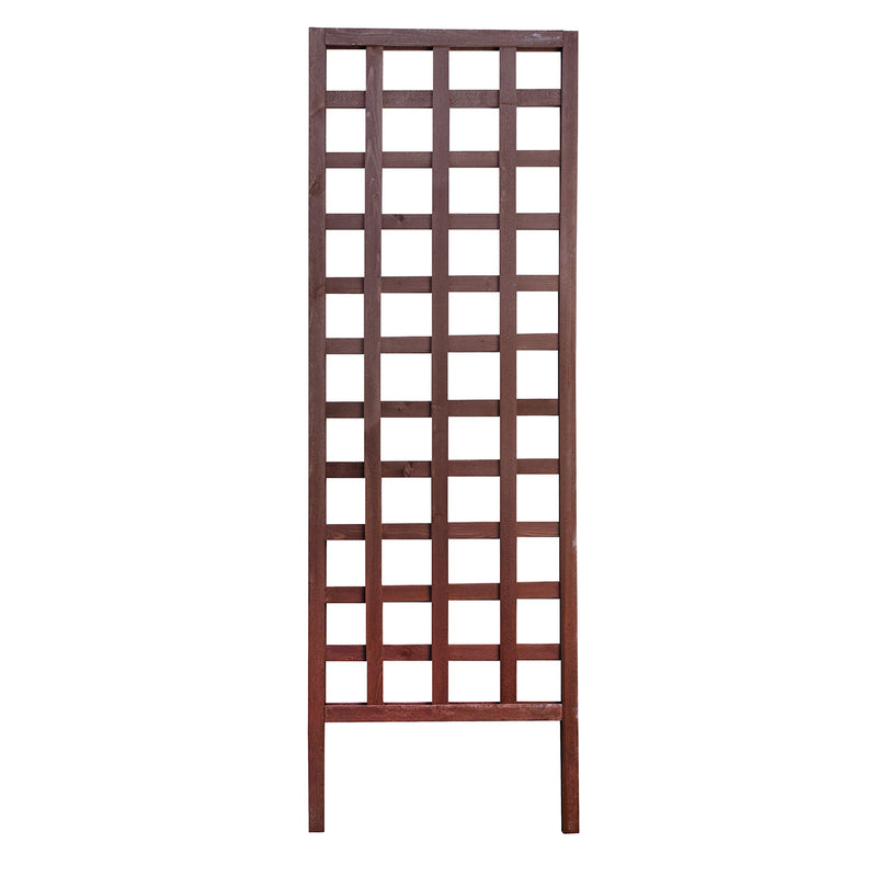 Panacea 72 in. H Brown Wood Trellis