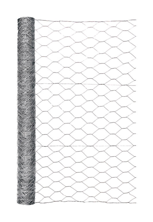 Garden Craft 36 in. H X 50 ft. L Galvanized Steel Poultry Netting 2 in.