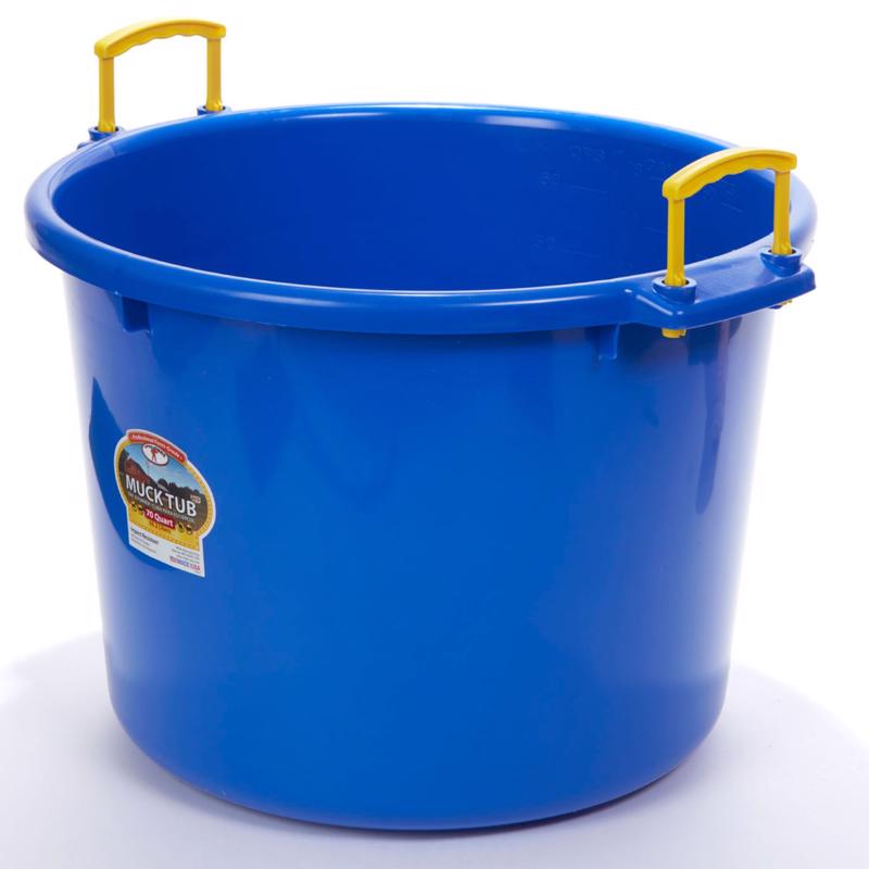 Little Giant 70 qt Bucket Blue