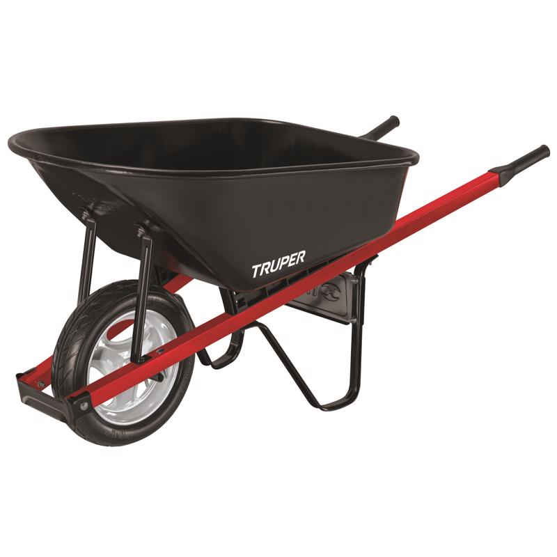 Truper Steel Wheelbarrow 6 cu ft