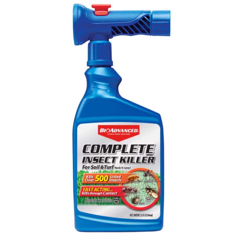 BioAdvanced Complete Brand, Ready-to-Spray Insect Killer for Soil & Turf Liquid 32 oz