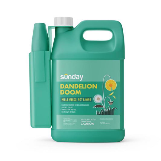 Sunday Dandelion Doom Herbicide RTU Liquid 128 oz