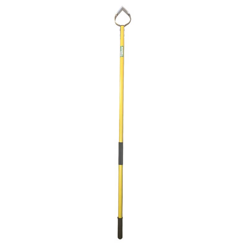 Skidger 60 in. Stainless Steel Weeder Fiberglass Handle