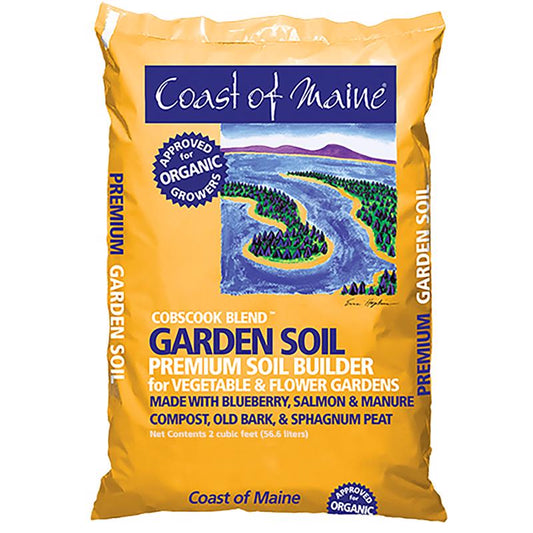 Coast of Maine Cobscook Blend Organic Fruit and Vegetable Garden Soil 2 ft