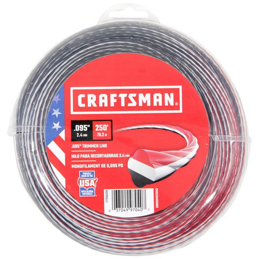 Craftsman Professional Grade .095 in. D X 250 ft. L Trimmer Line