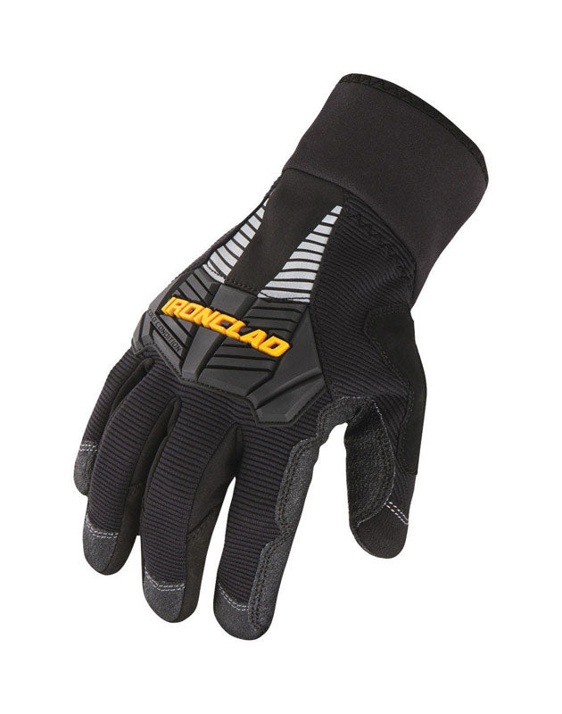 Ironclad Cold Condition L Synthetic Leather Cold Weather Black Cold Weather Gloves