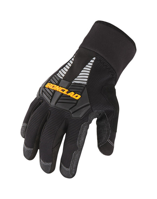 Ironclad Cold Condition XL Synthetic Leather Cold Weather Black Cold Weather Gloves